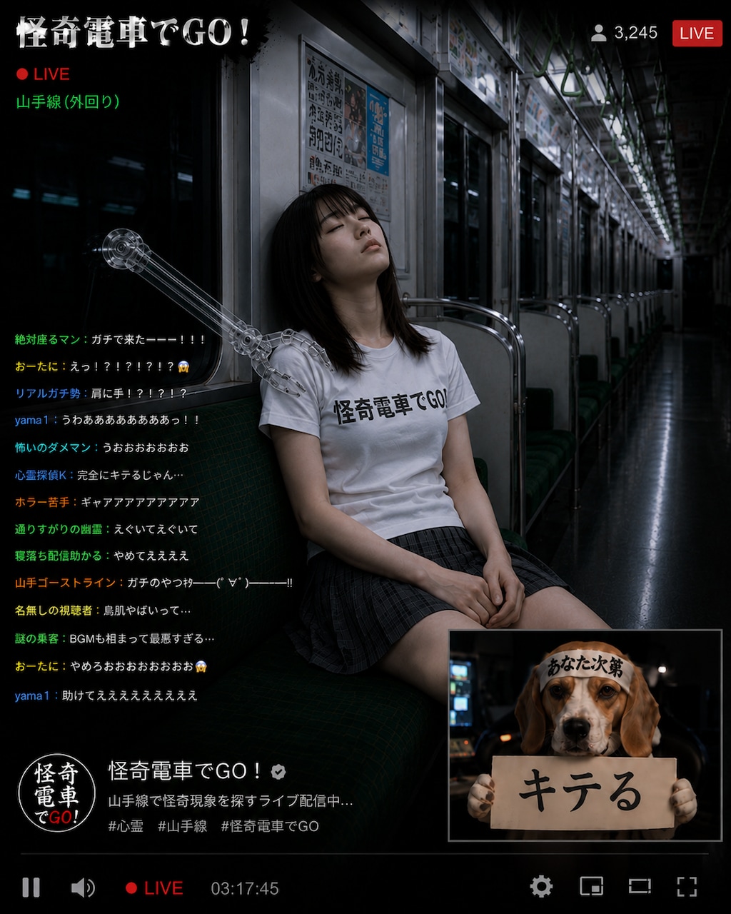 怪奇電車でGO！ トトノイマシタ