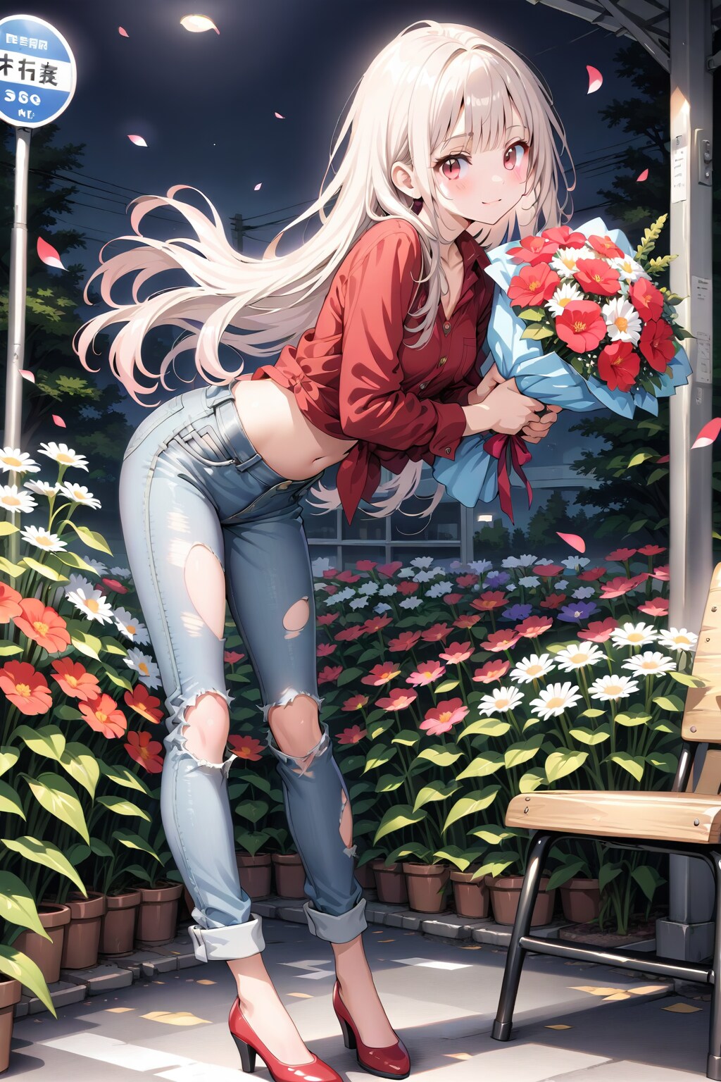 お届け物なの・・ | の人気AIイラスト・グラビア