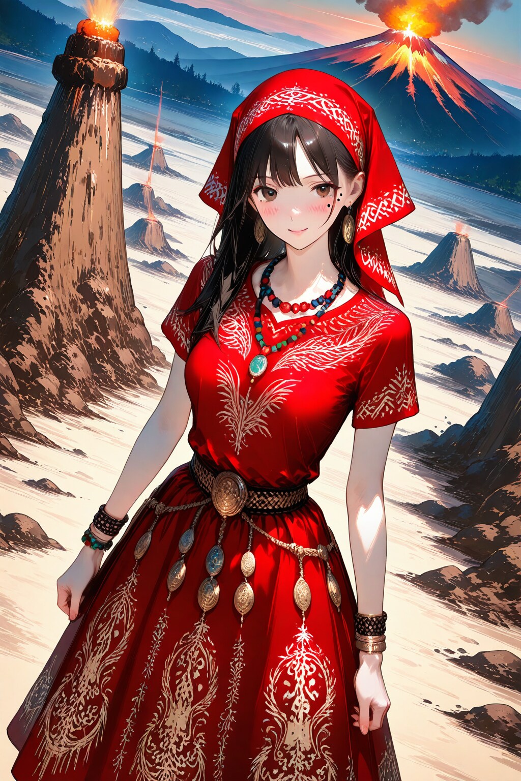 カバ/カメルーンの民族衣装