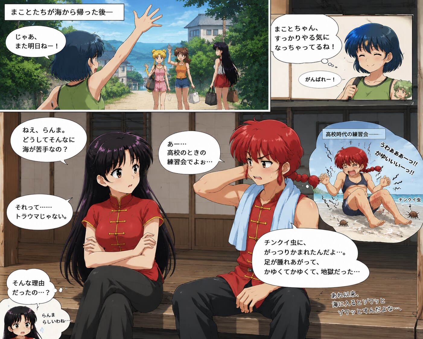 火野神社水泳部　オープンウォーター編第2話
