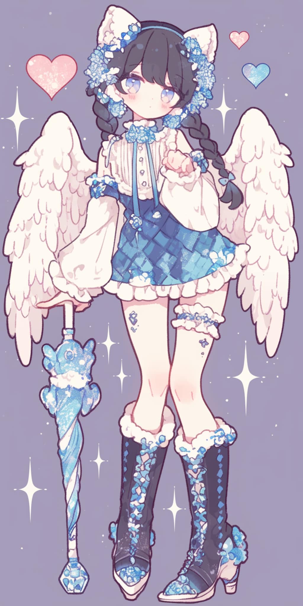 蒼花の天使