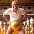 ハゲ部長のタマさんバレー 4枚目