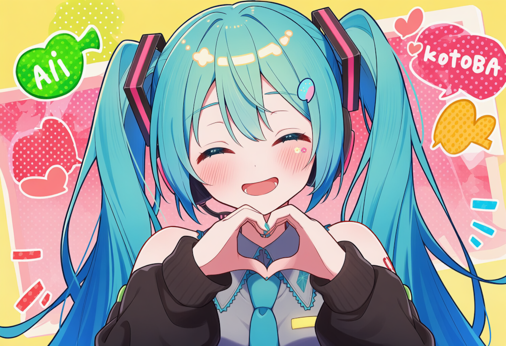 V4,5 VOCALOID　初音ミク　合言葉