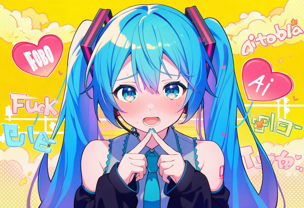 V4,5 VOCALOID　初音ミク　合言葉