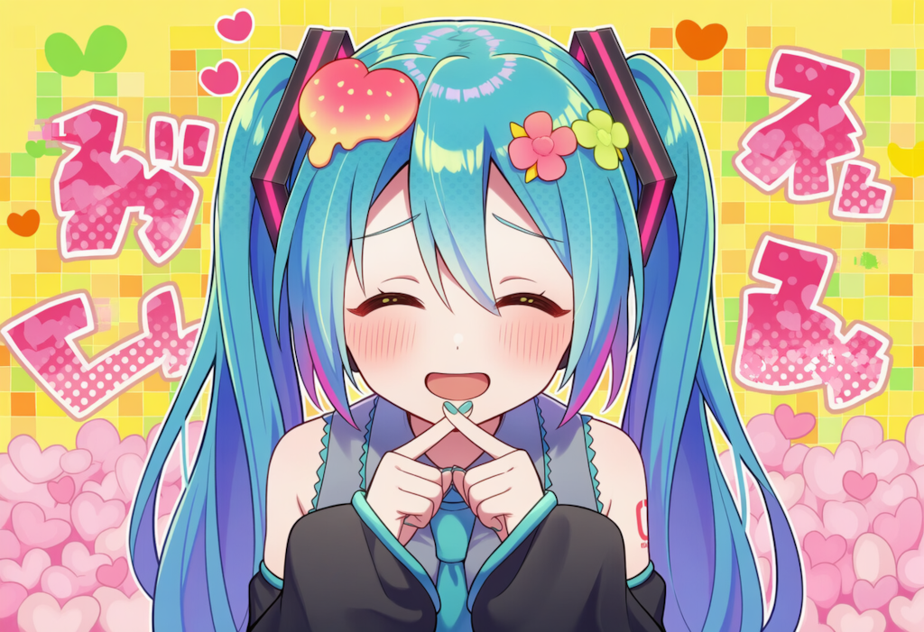 V4,5 VOCALOID　初音ミク　合言葉