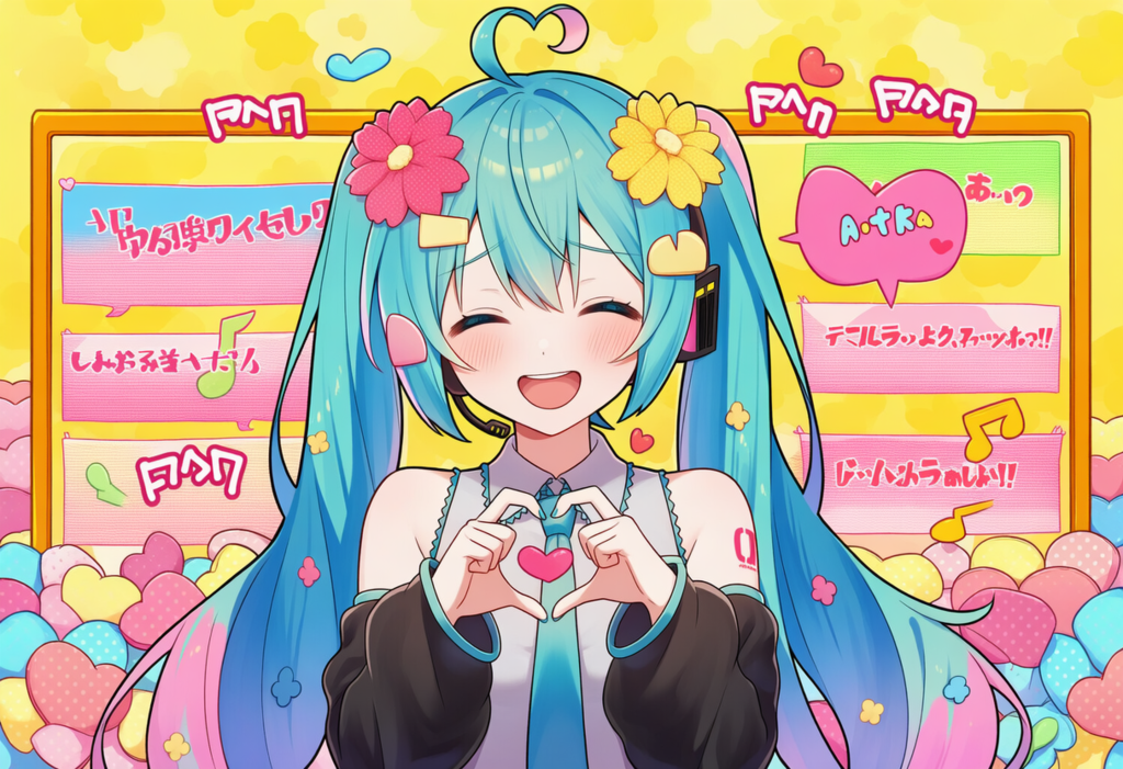 V4,5 VOCALOID　初音ミク　合言葉