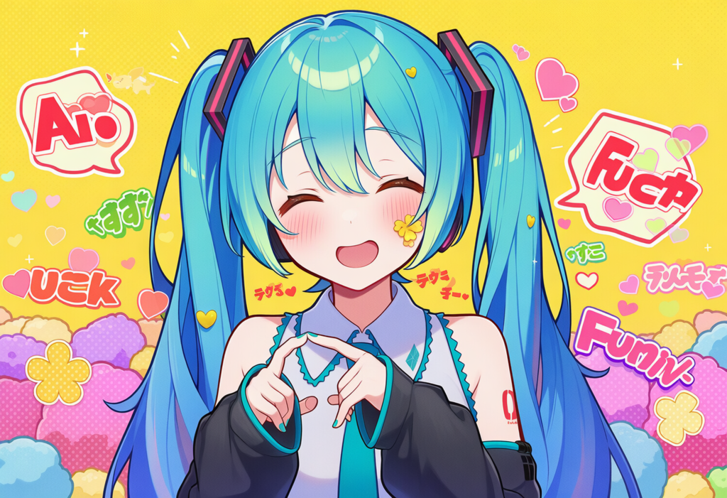 V4,5 VOCALOID　初音ミク　合言葉