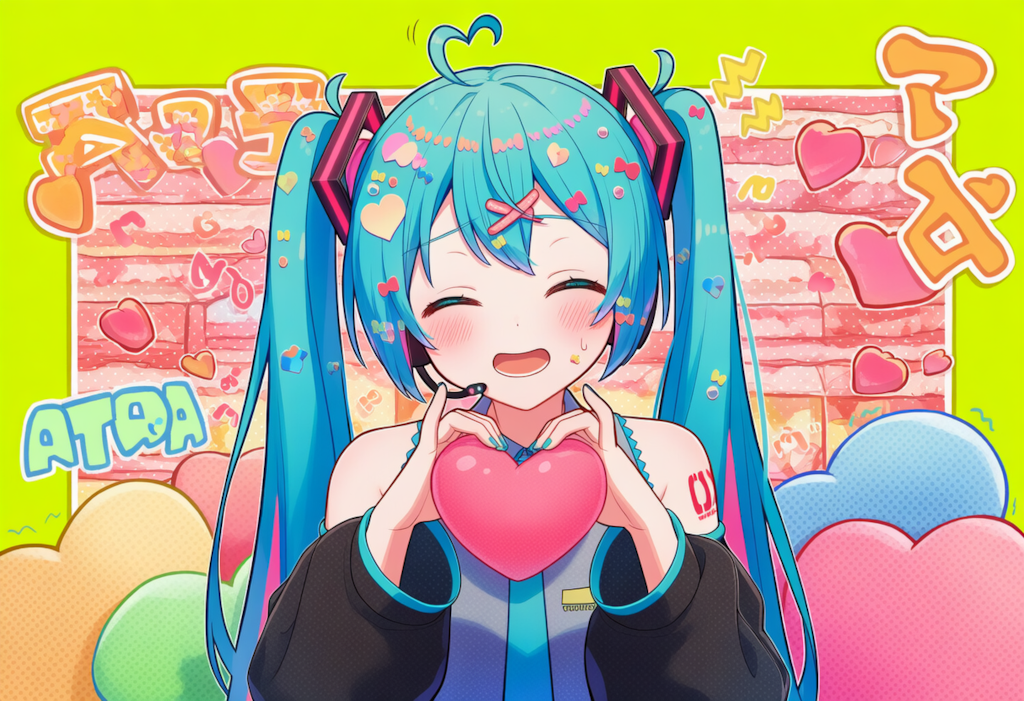 V4,5 VOCALOID　初音ミク　合言葉