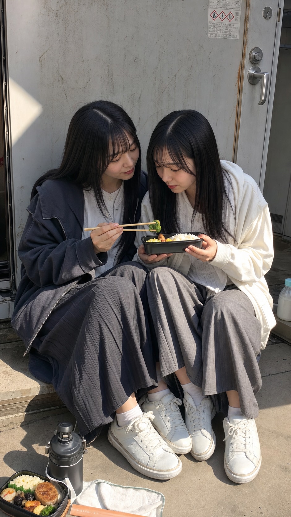 Sharing a Simple Lunch