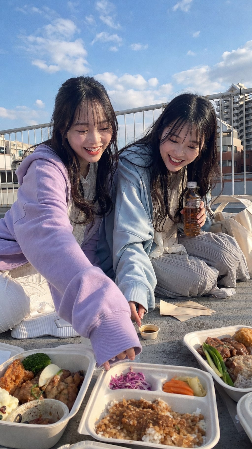 Sharing a Simple Lunch
