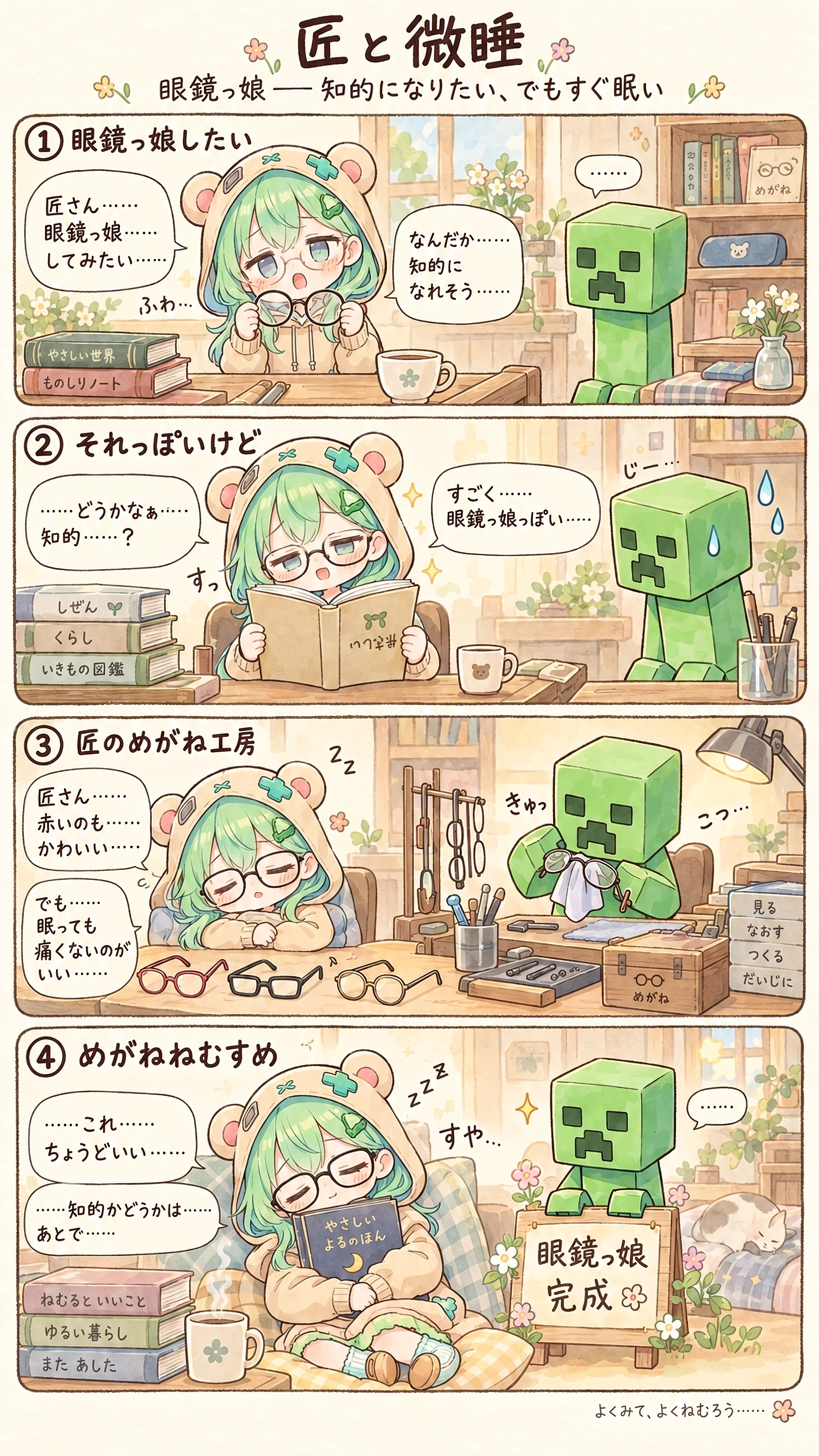 Dreaming in Glasses | の人気AIイラスト・グラビア