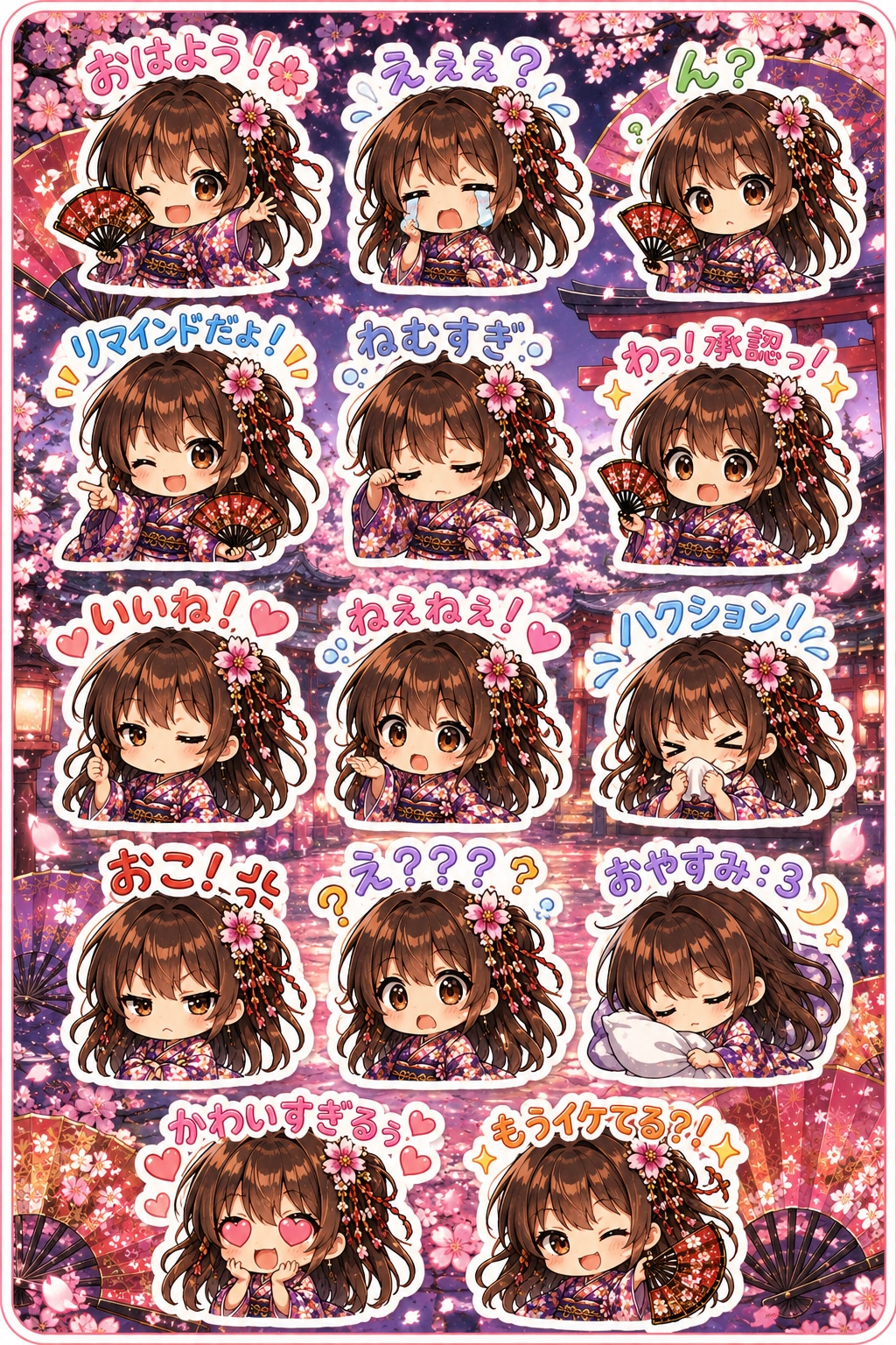 剣人女子・鉄扇女子・大鎌女子・剣人雪女