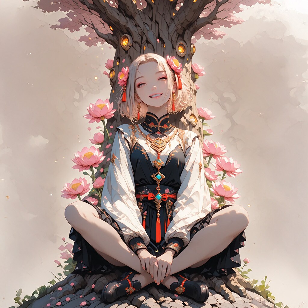 沙羅双樹の木の下で