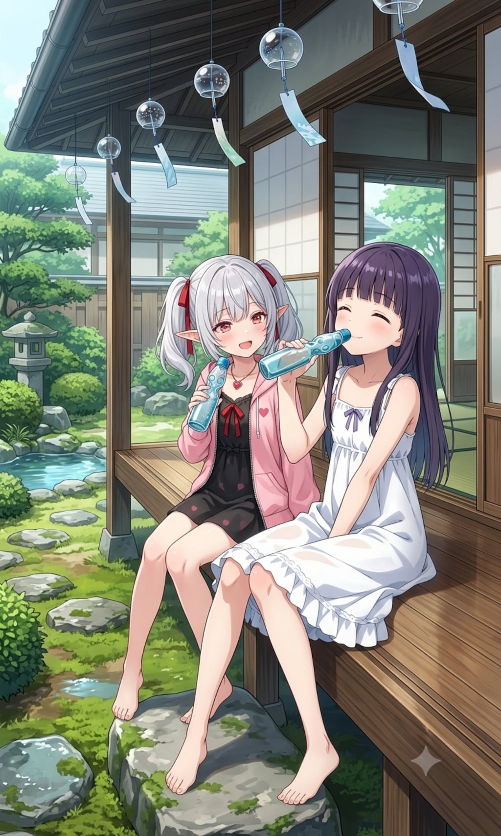 aiyuuさんのみなみさんとシロネさん