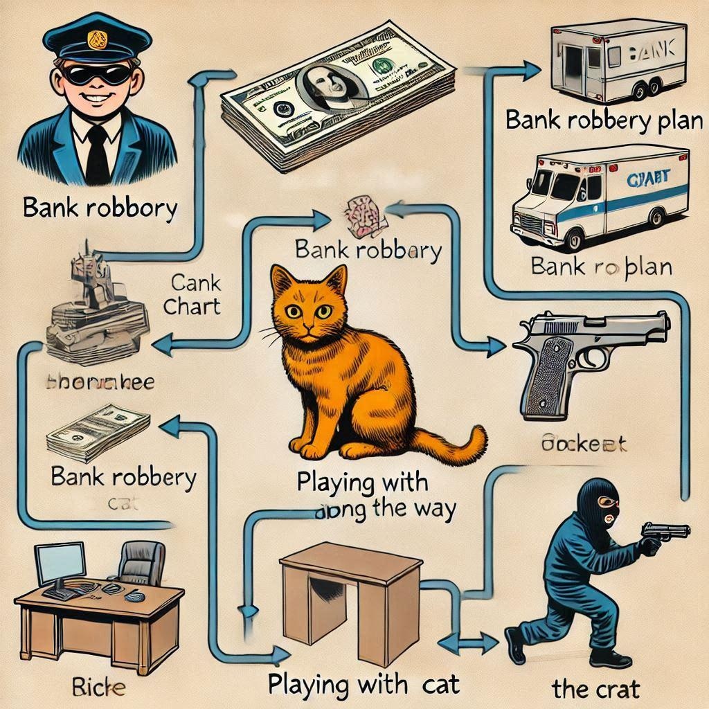 銀行強盗の手順