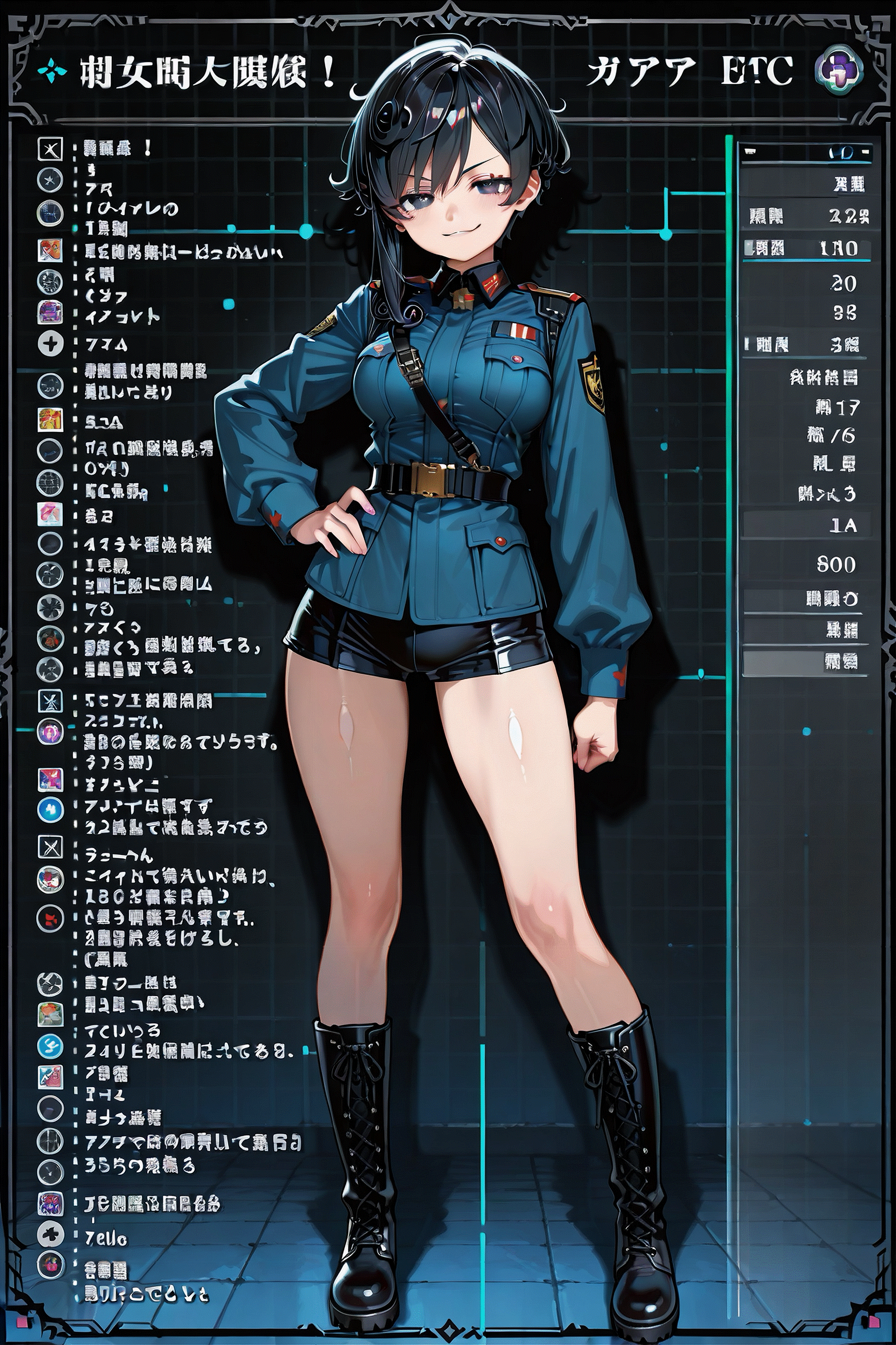 センちゃんパラメーター | の人気AIイラスト・グラビア