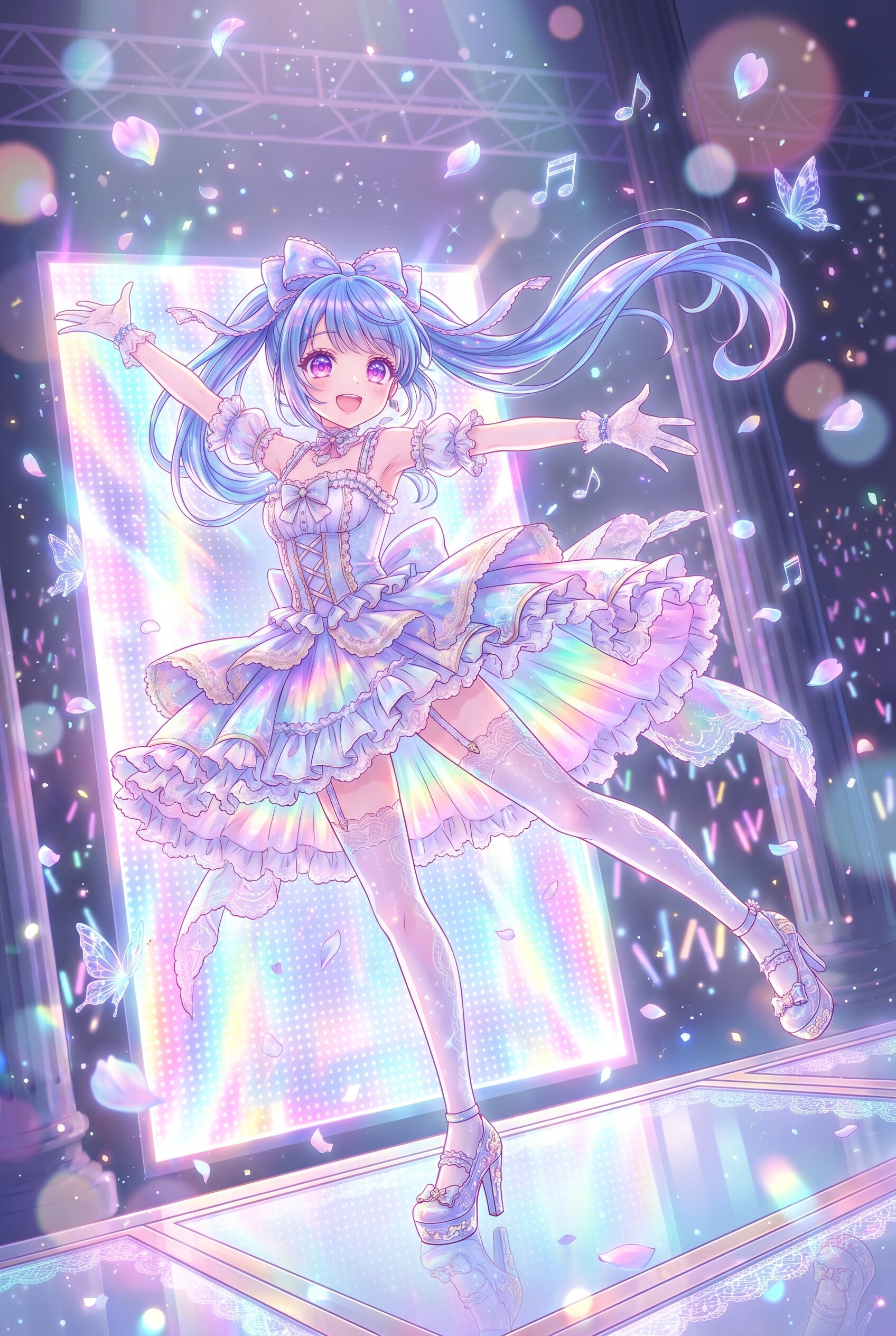虹彩幻舞の少女