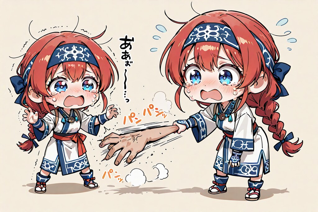 オイラのどら焼き返せよぅ！
