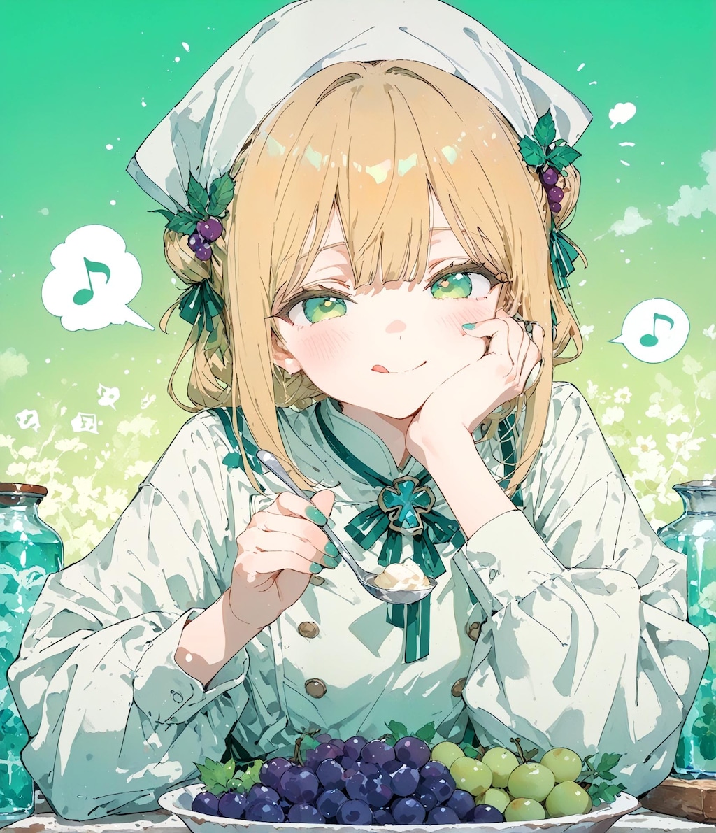 パティシエの少女