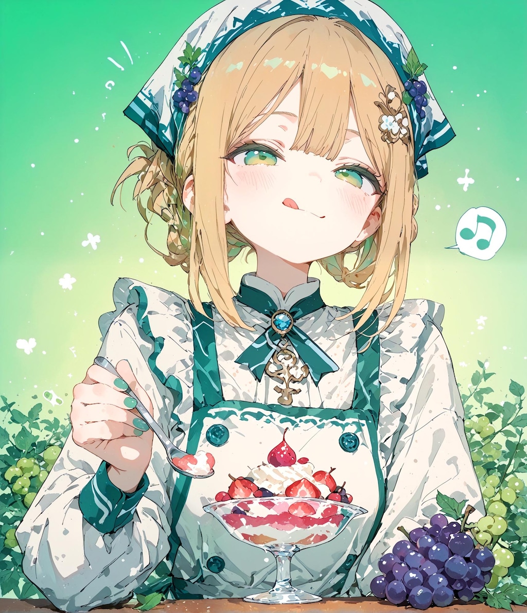 パティシエの少女