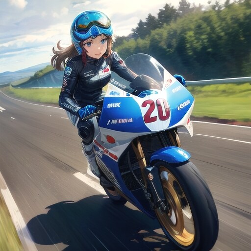 バイク好き彼女