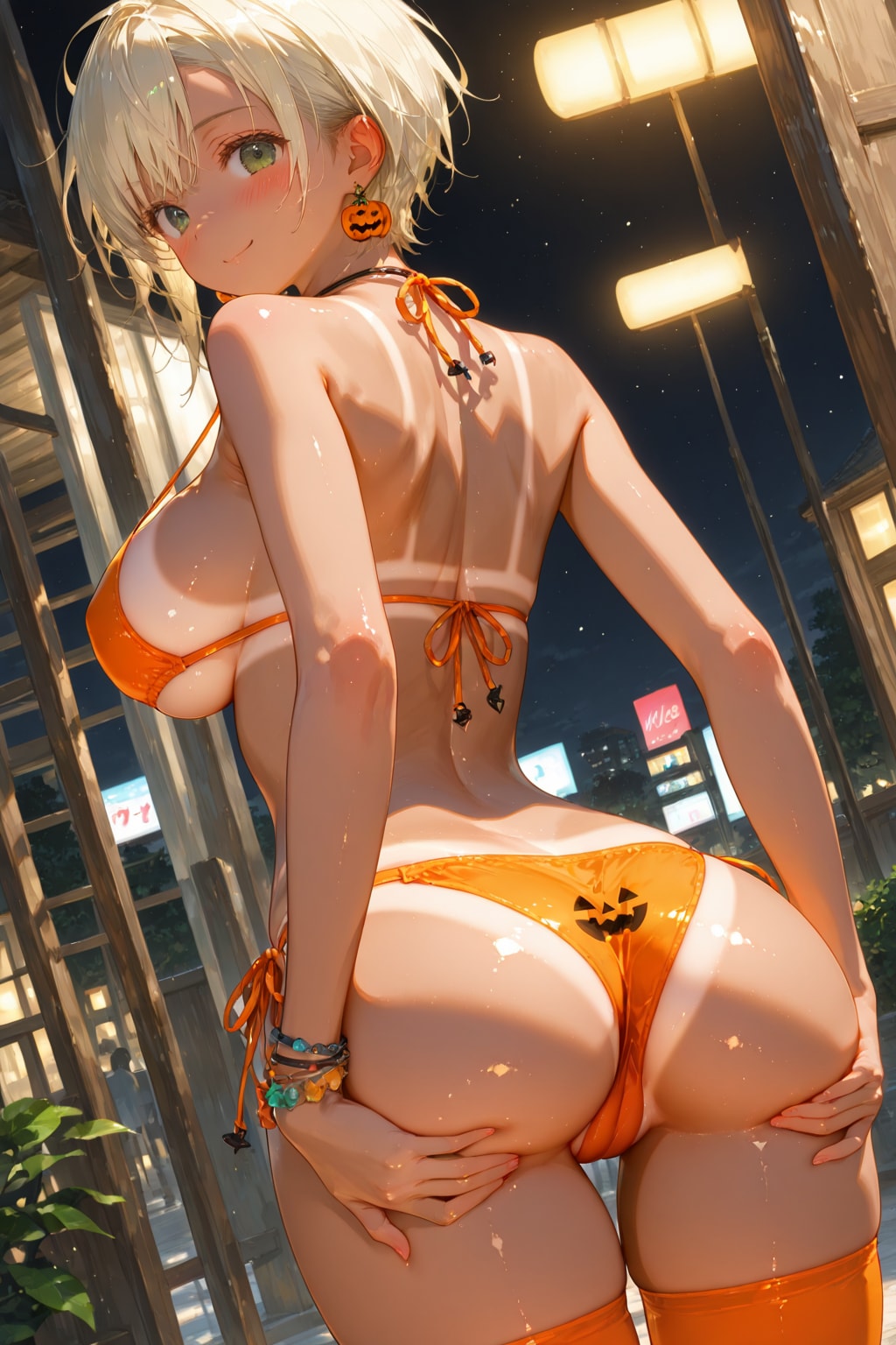 ハロウィンナイトにセクシーポリス