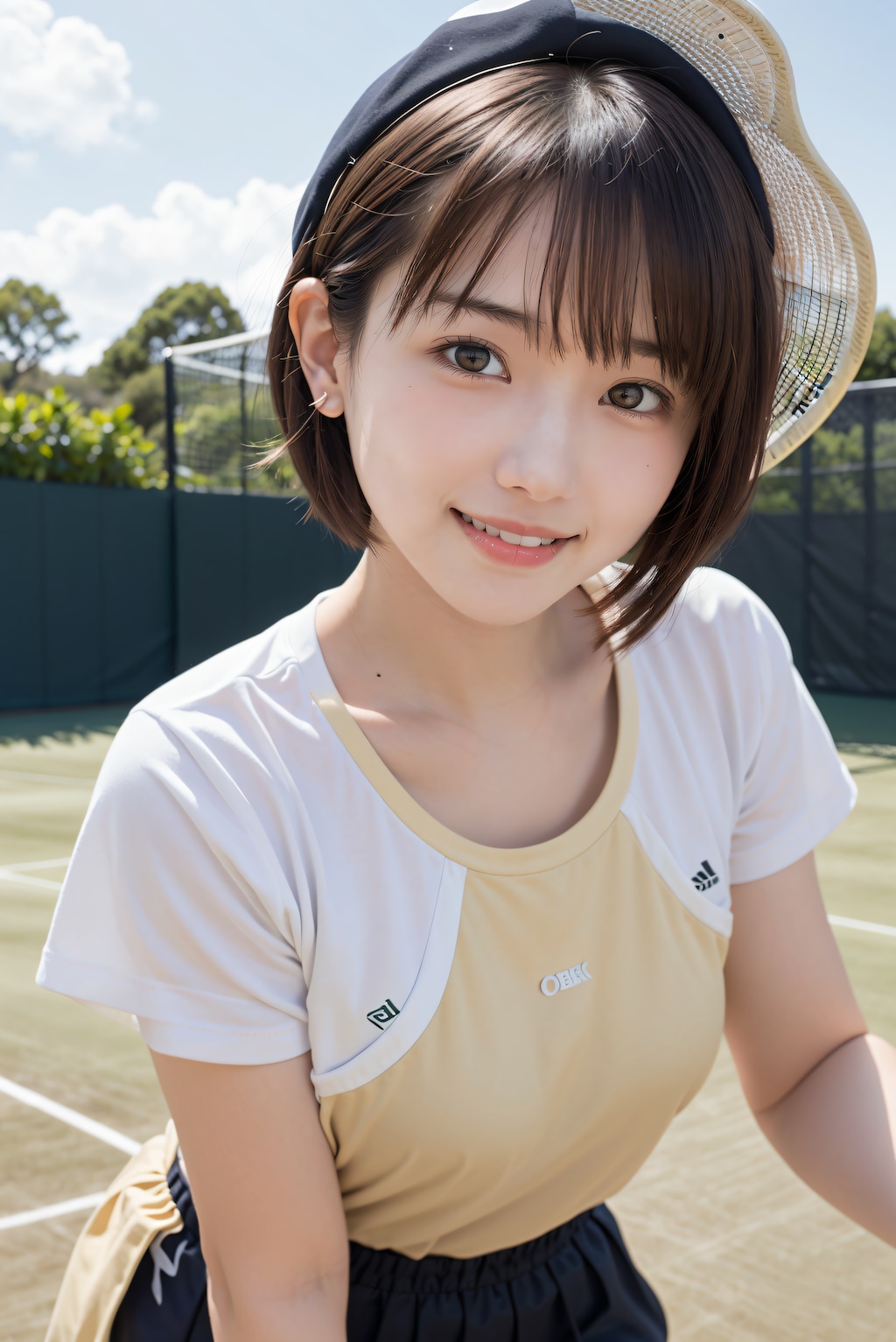 ショートヘアーの女の子 2