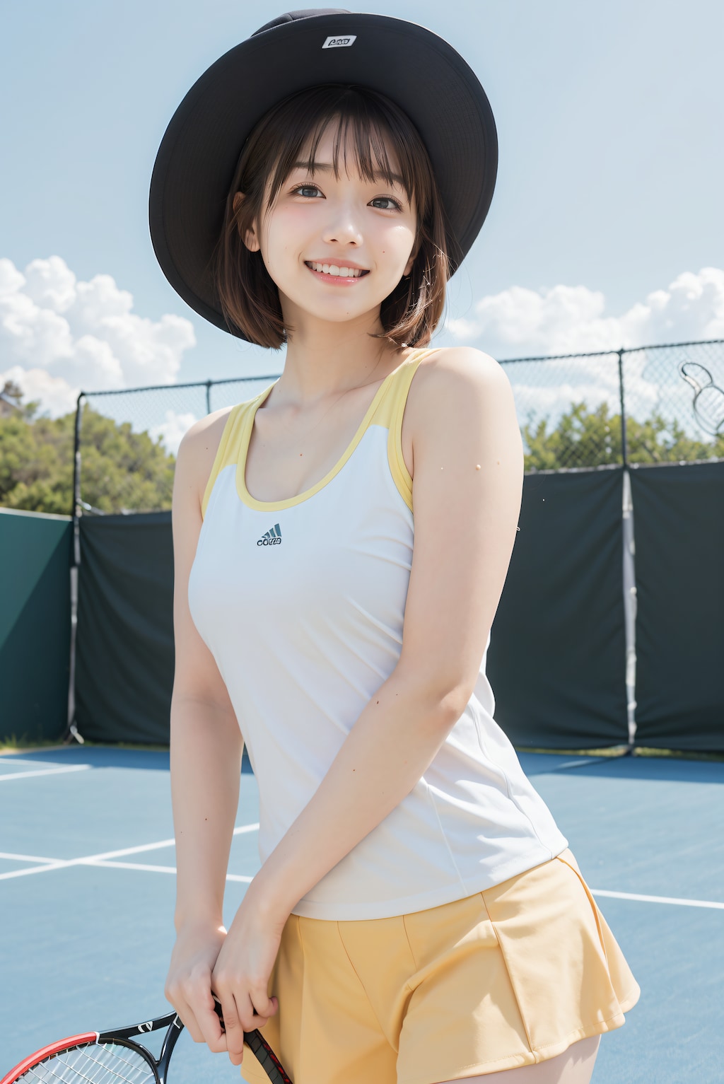 ショートヘアーの女の子 2