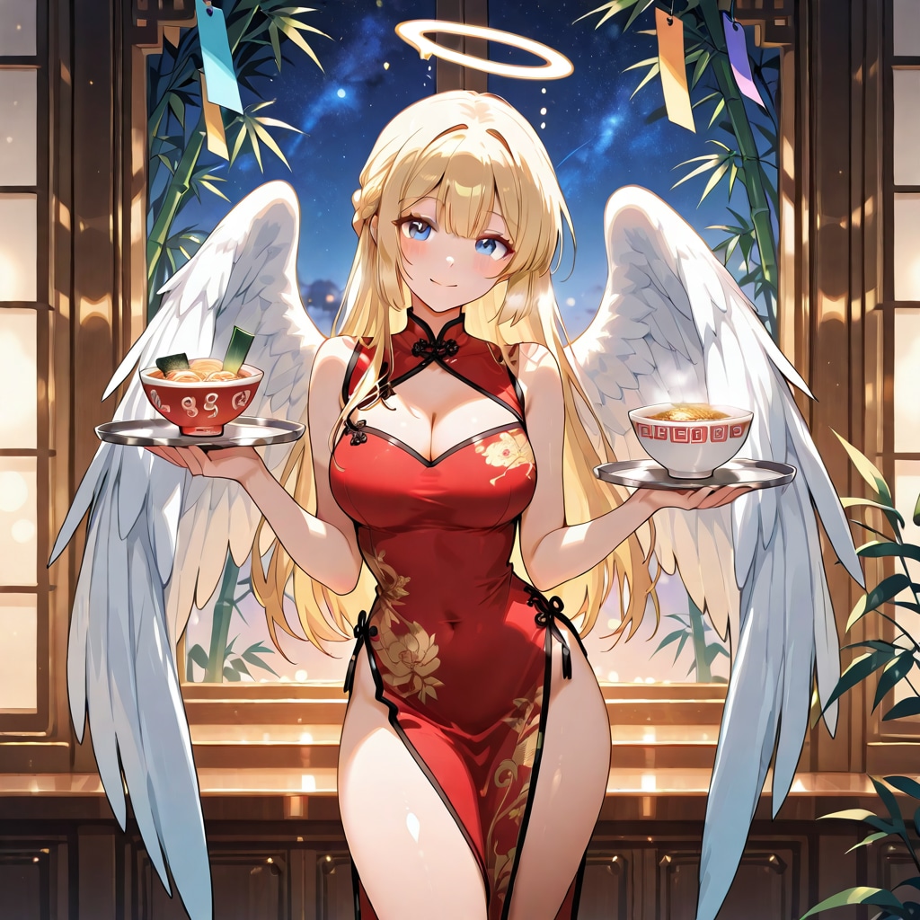ギャル天使さんとラーメン
