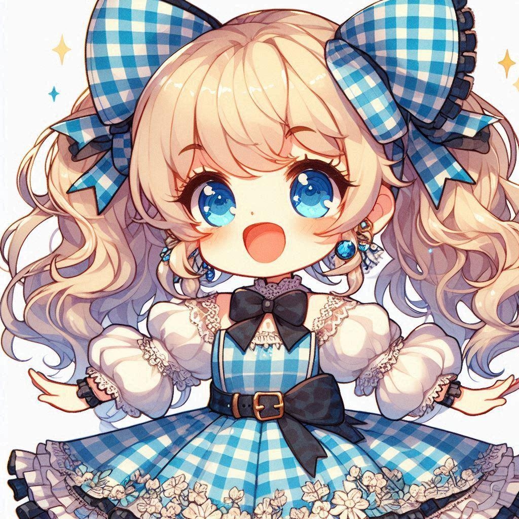 DALL·E 3で金髪ちゃん