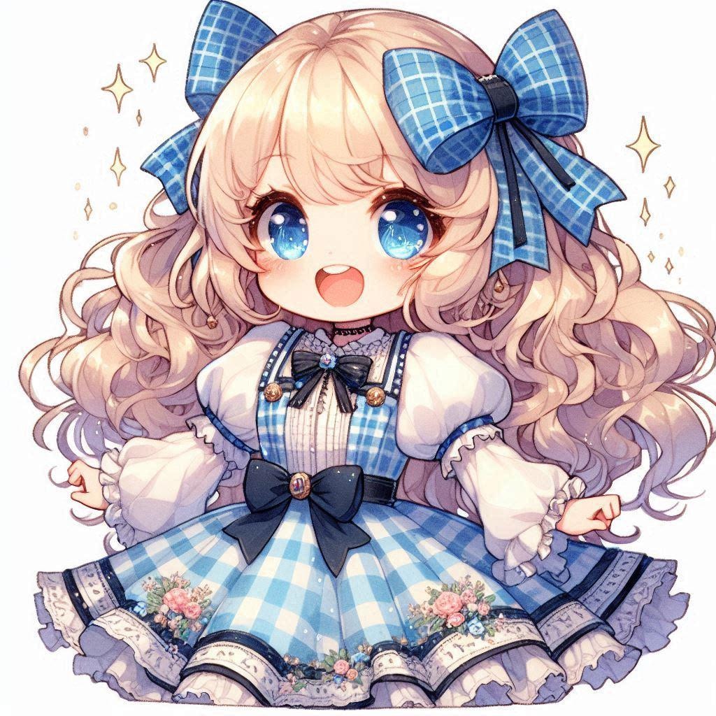 DALL·E 3で金髪ちゃん