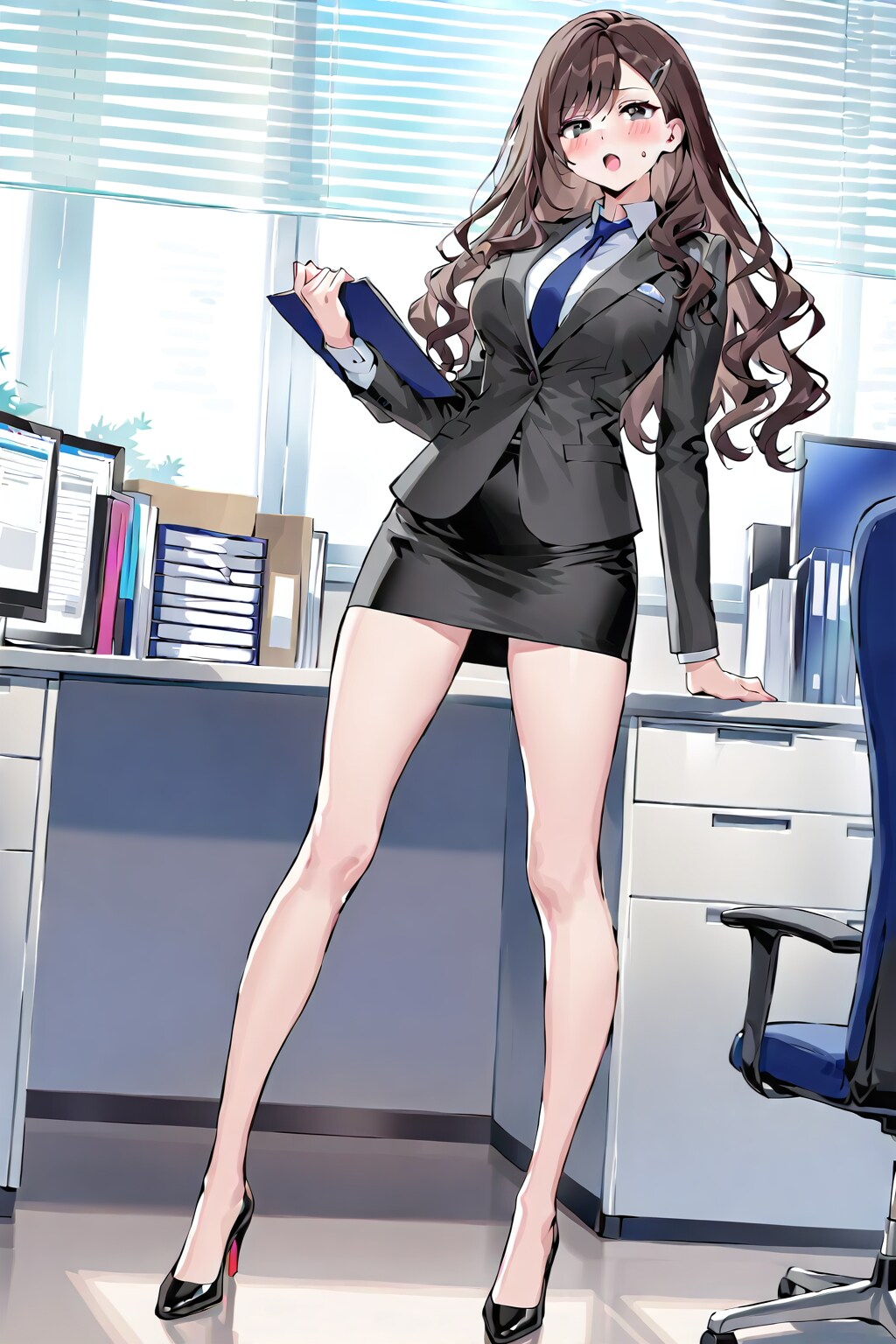 スーツ女子企画作品です