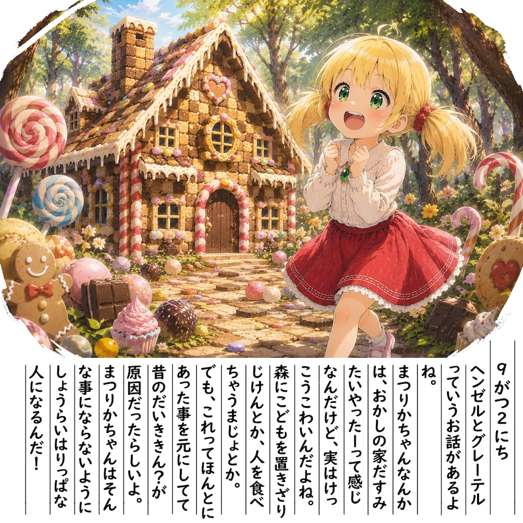 【絵日記】ほんとはこわい？