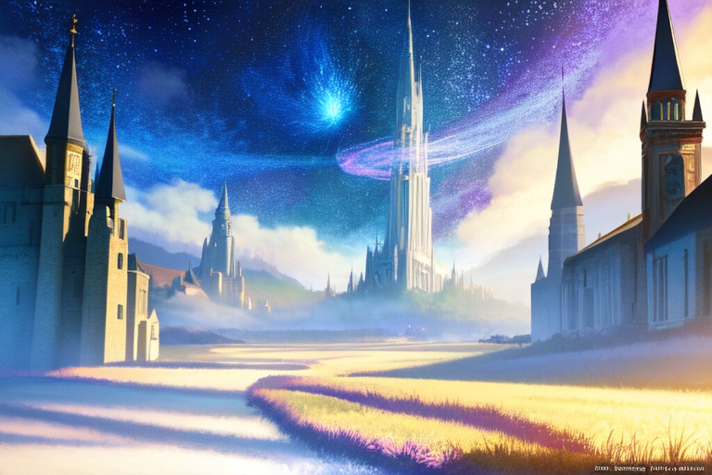 風景　ファンタジー風