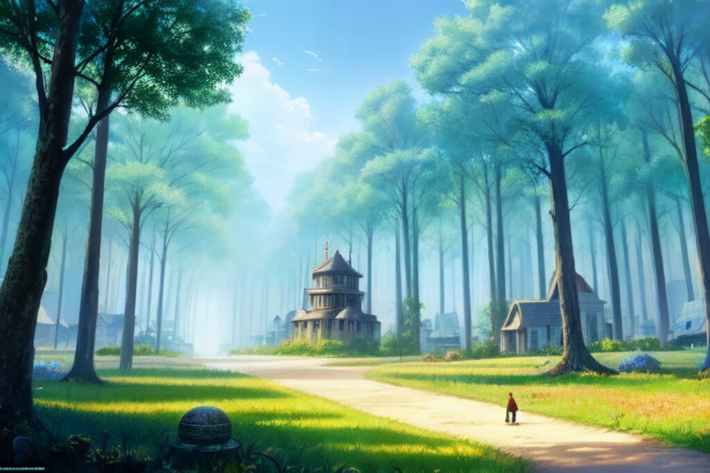 風景　ファンタジー風