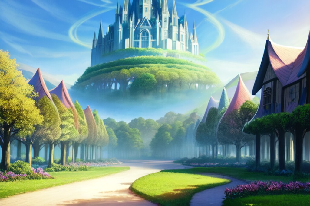 風景　ファンタジー風