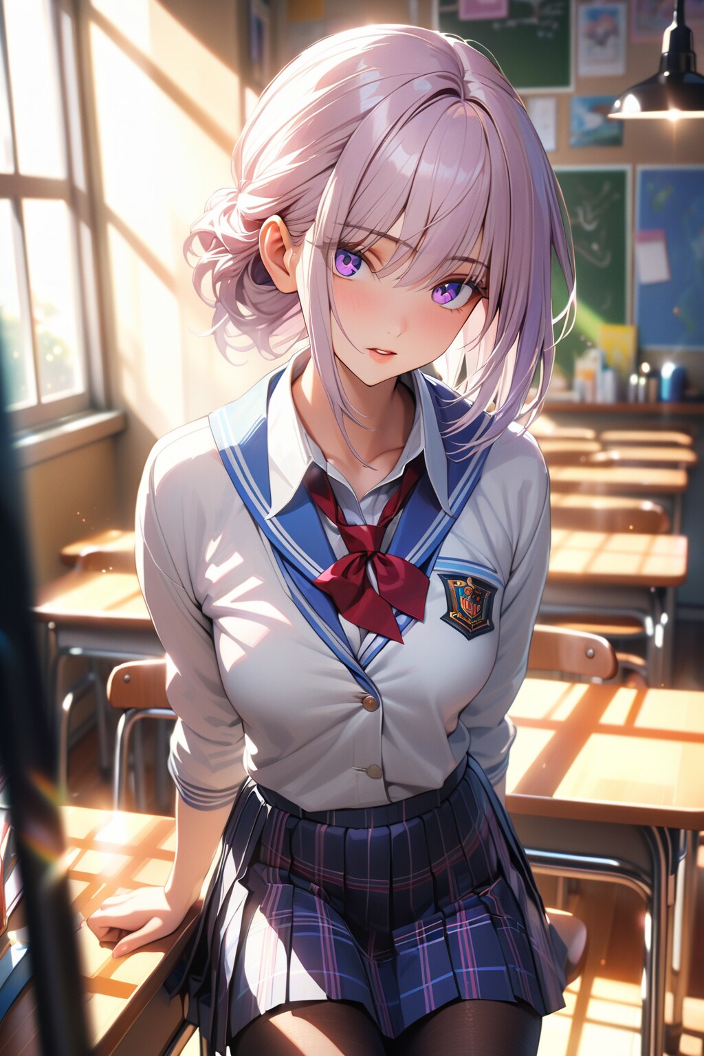 （５４３HQ）銀髪ちゃん制服