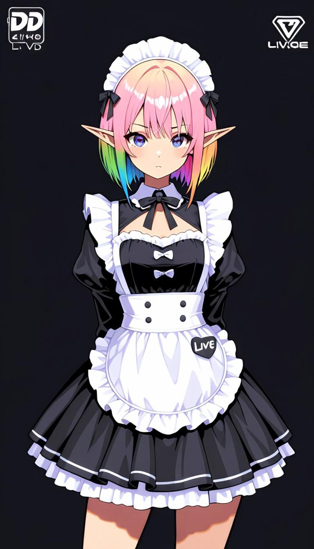 エルフのメイドさん