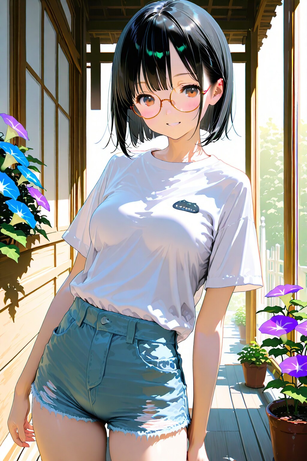 夏休みの朝 | の人気AIイラスト・グラビア