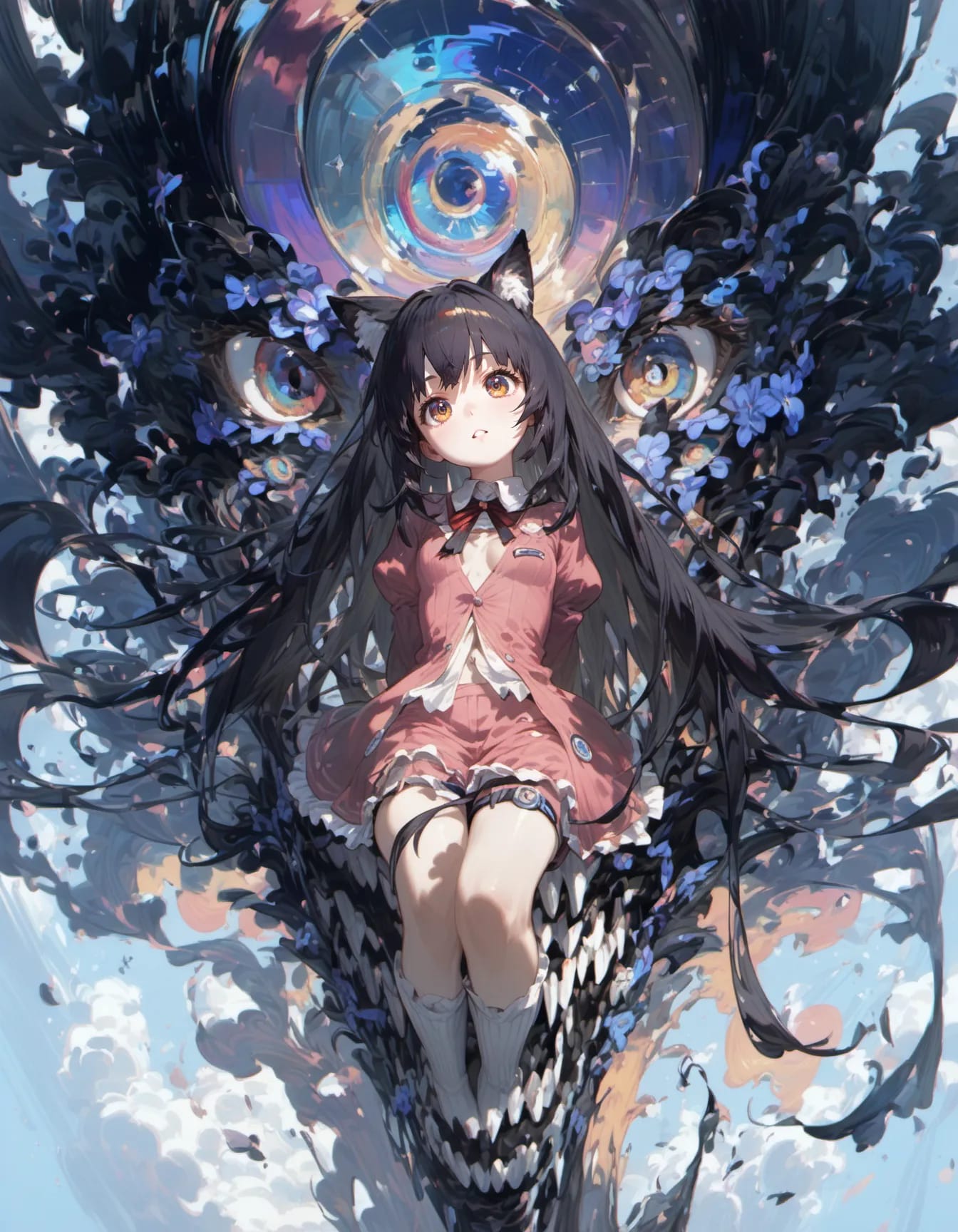 Dreamer Before the Abyssal Iris | の人気AIイラスト・グラビア