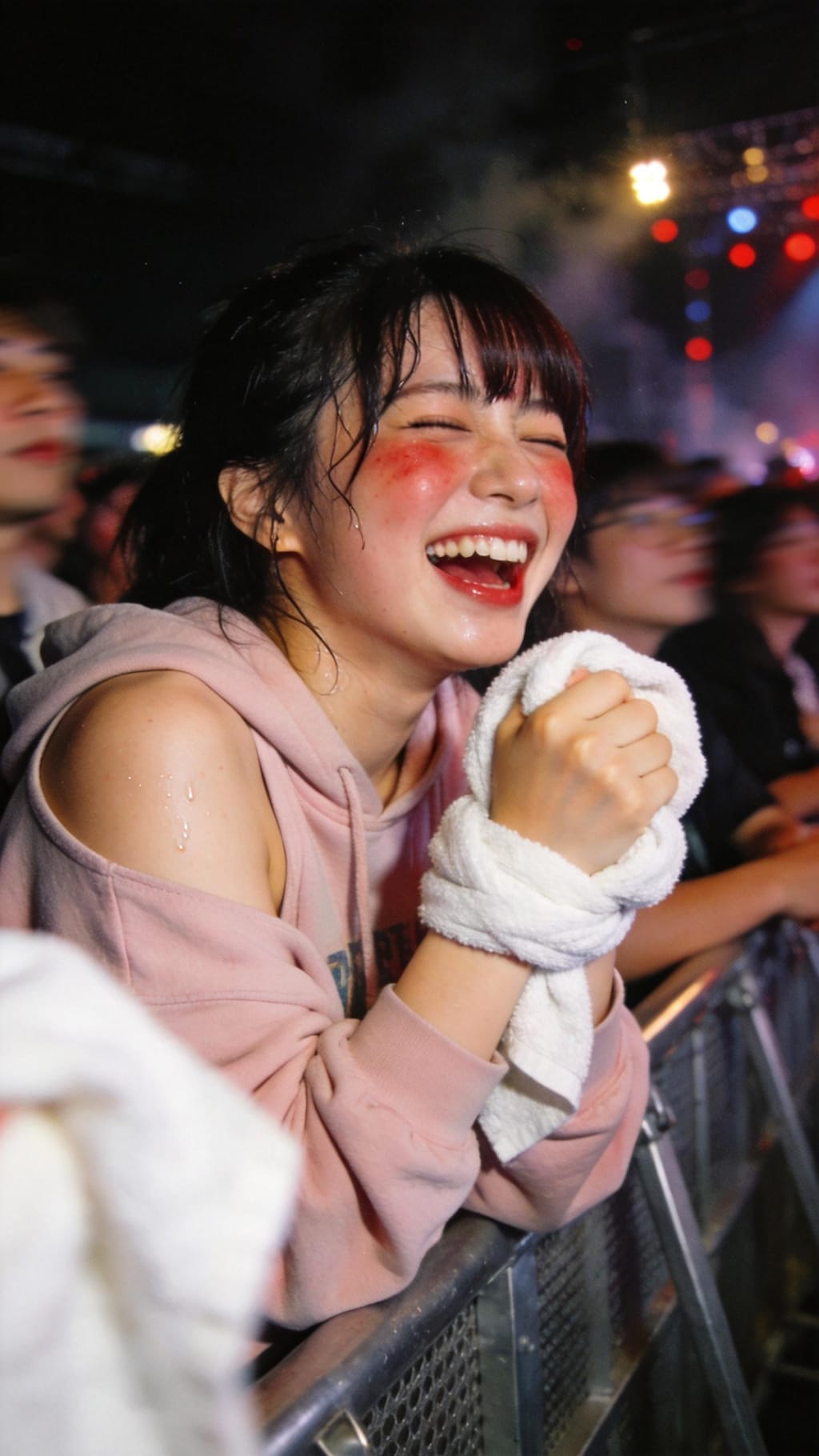 The Loudest Smile in the Crowd