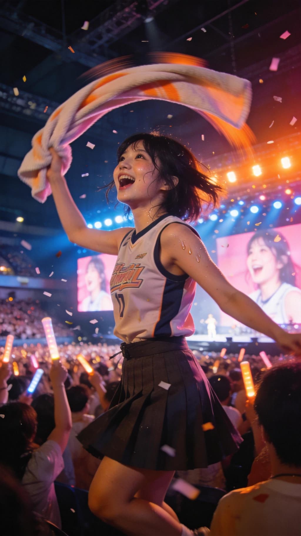 The Loudest Smile in the Crowd
