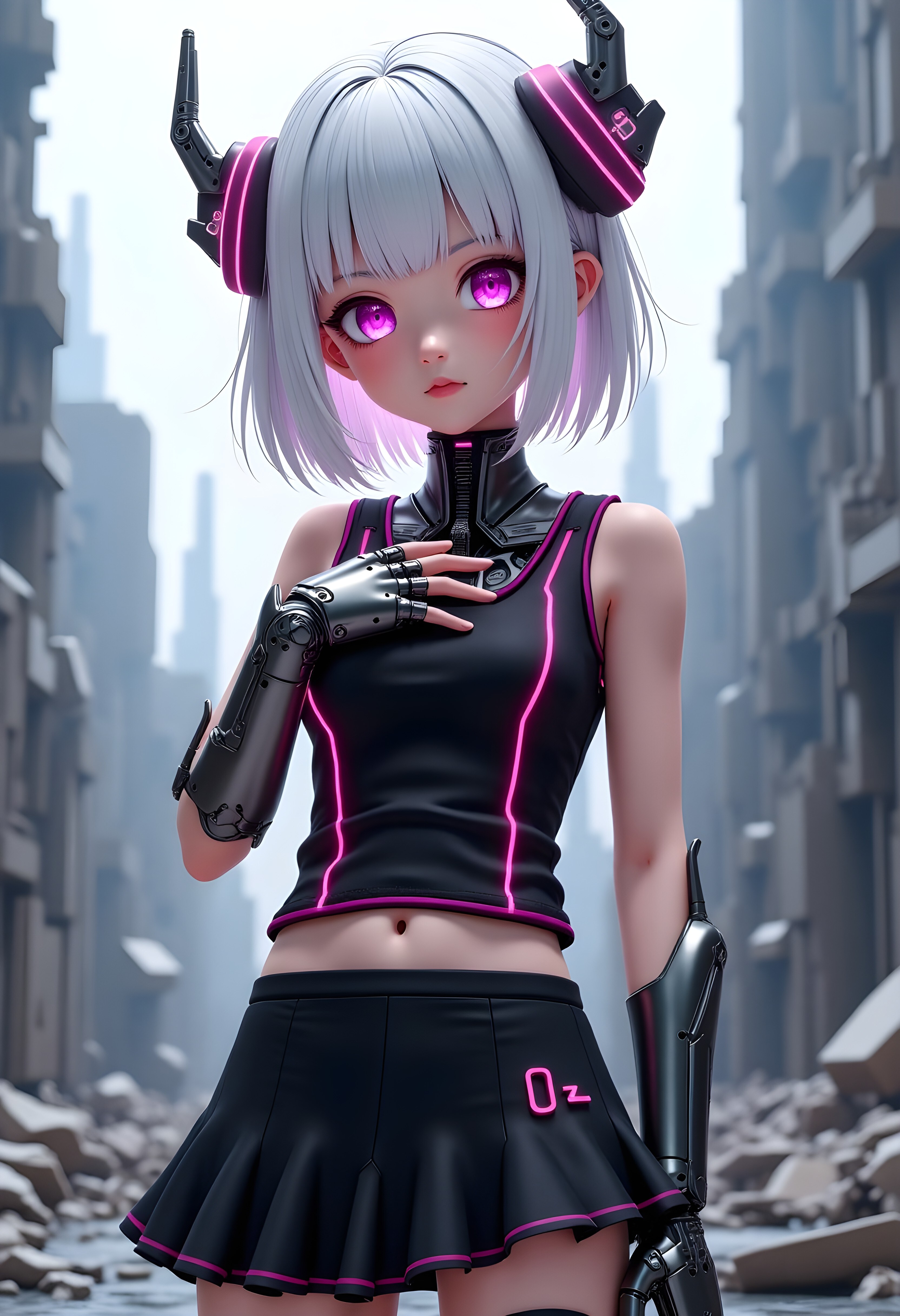 メカ娘3174号 | の人気AIイラスト・グラビア