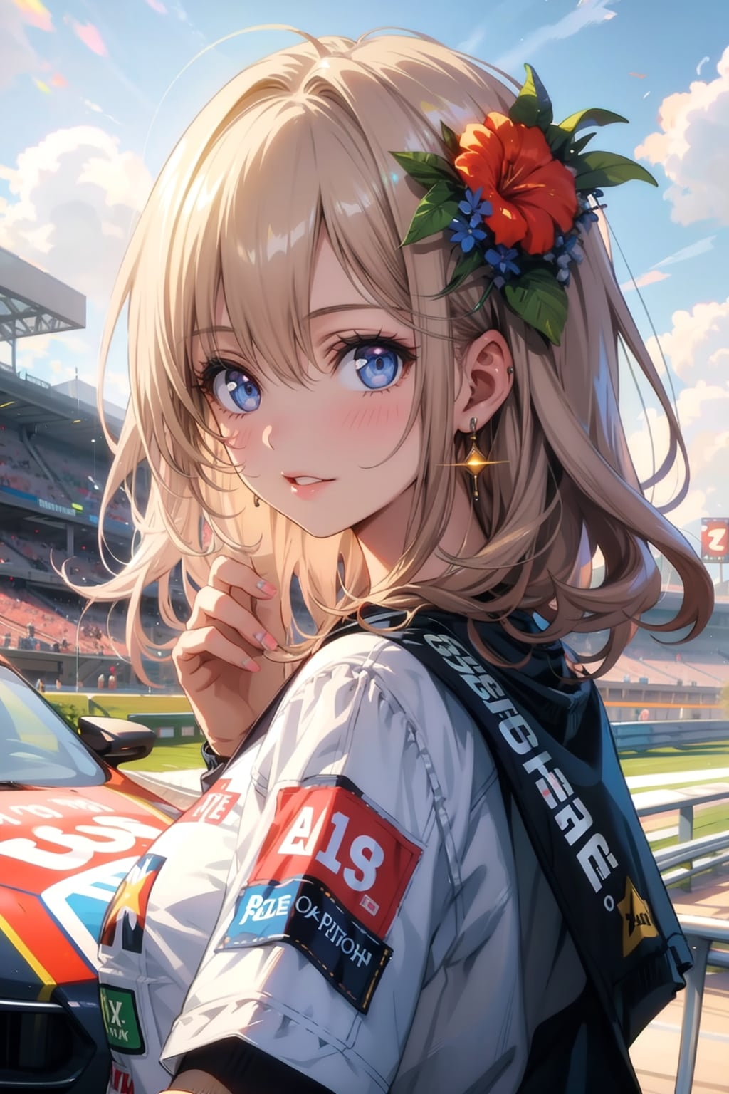 美少女レースクイーン | の人気AIイラスト・グラビア