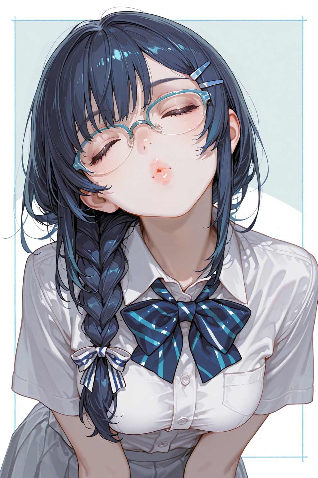 キス顔