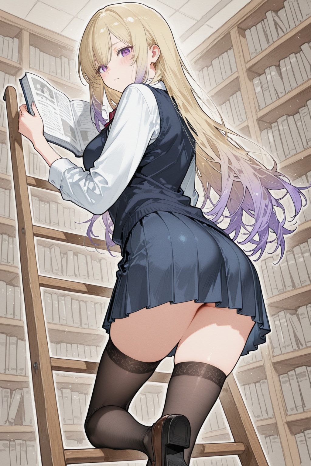 なにも見てない！