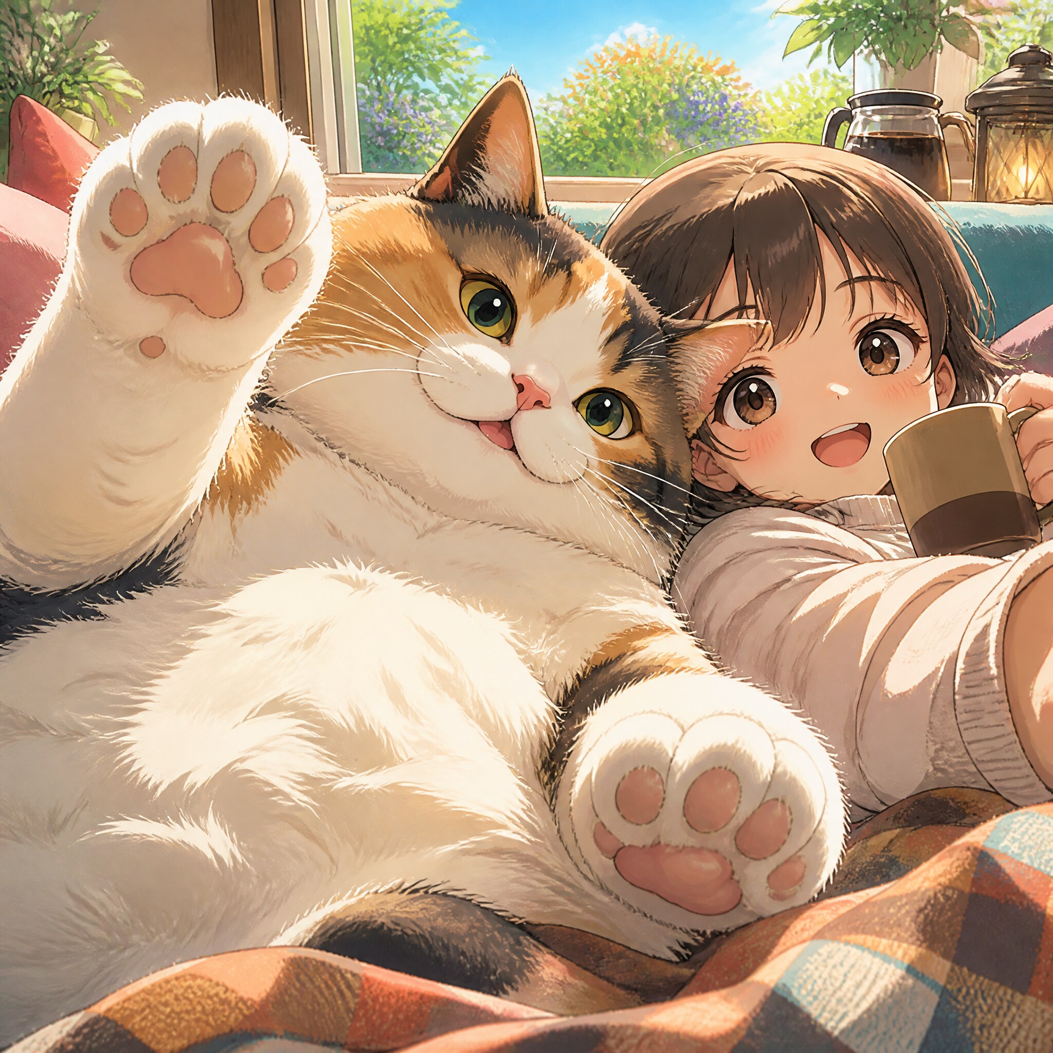 おはよう三毛殿（35）GPTimages2.0 | の人気AIイラスト・グラビア