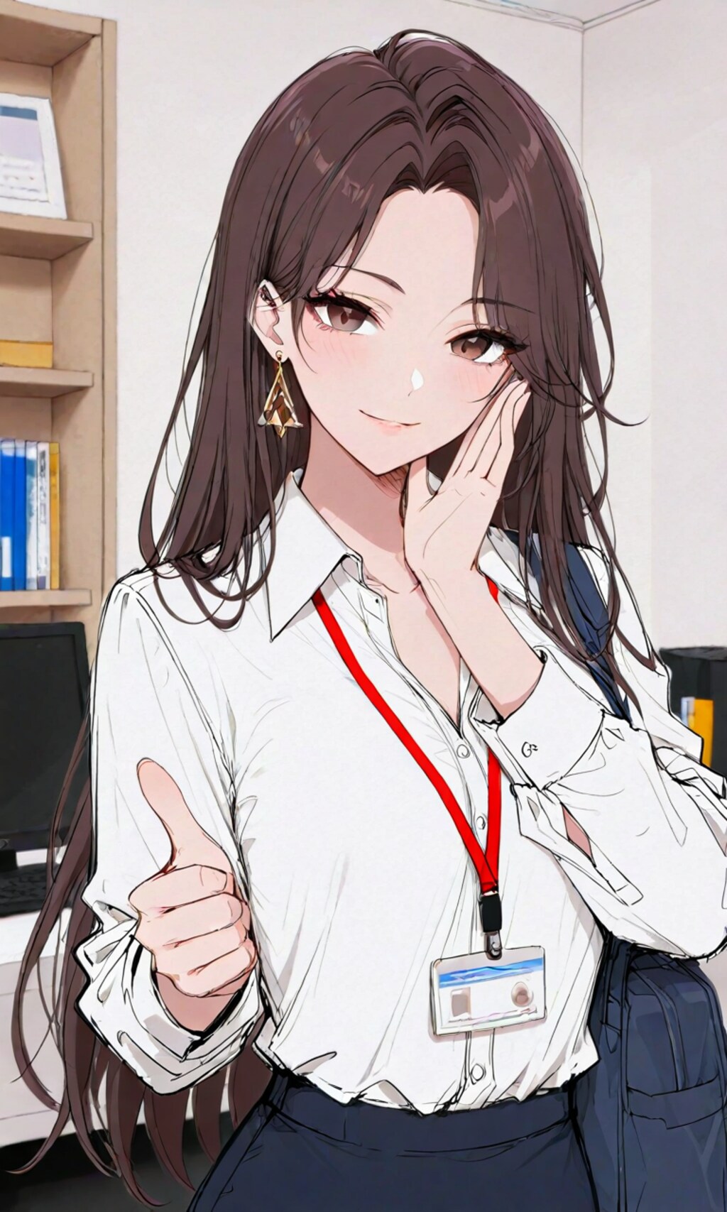グッジョブしてくれるOLさん