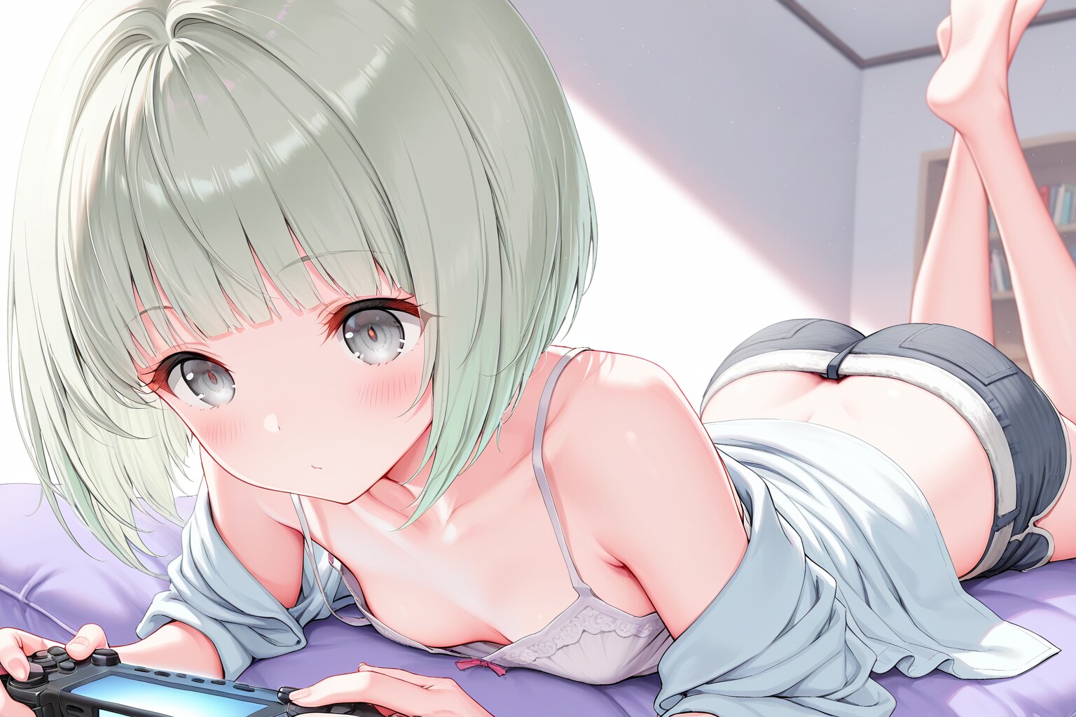 ゲームで遊ぶトーリちゃん