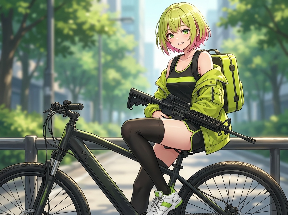 自転車に乗る 川崎ちゃん